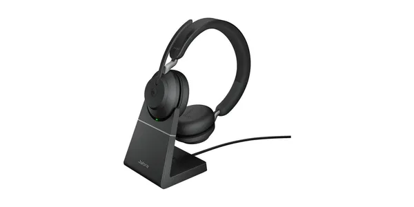 Cască JABRA Evolve2 65 Link380c MS Stereo Stand Negru