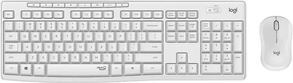 Set Tastatură și Mouse LOGITECH MK295 Wireless Alb 920-009824