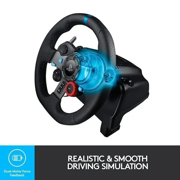Volan LOGITECH Driving Force G29 PC PS3 PS4 Negru - imagine 3