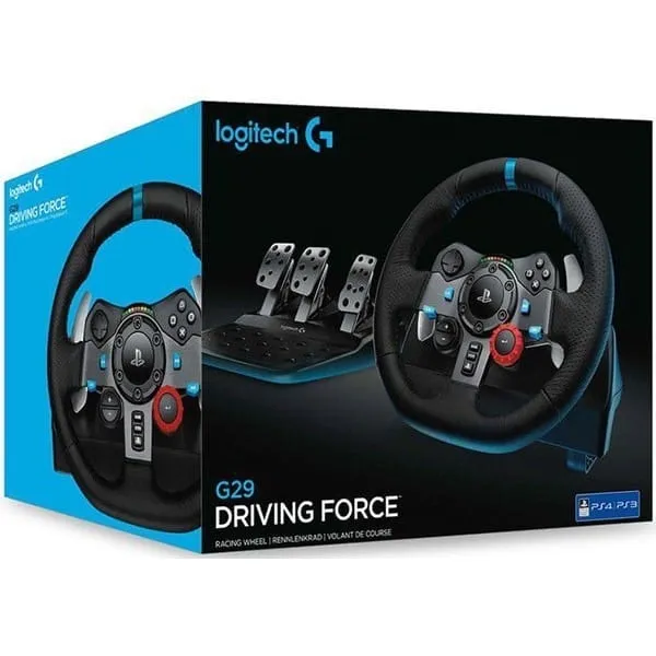 Volan LOGITECH Driving Force G29 PC PS3 PS4 Negru - imagine 6