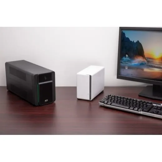 UPS APC BVX2200LI-GR Line Interactive 1200W Mini Tower - imagine 2