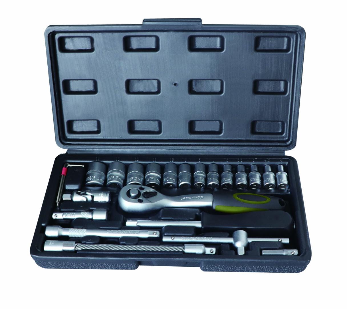 Trusă chei HEINNER 24 piese 1/4" CR-V CTSM026