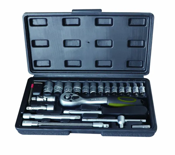 Trusă chei HEINNER 24 piese 1/4" CR-V CTSM026