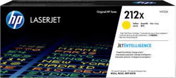 Toner HP W2122X Galben Original 10000 Pagini - imagine 2