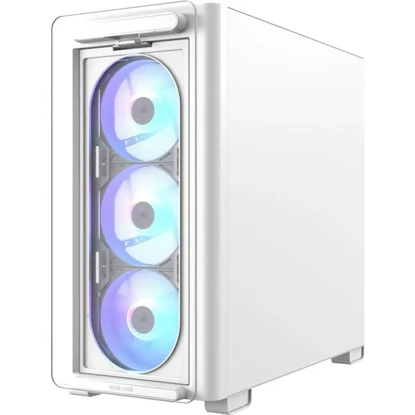 Carcasă PC ASUS A23 PLUS Mid Tower ARGB Alb - imagine 2