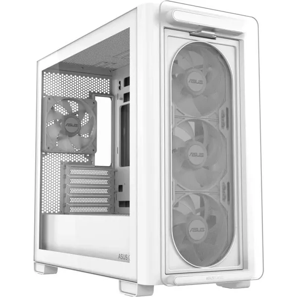 Carcasă PC ASUS A23 PLUS Mid Tower ARGB Alb - imagine 10