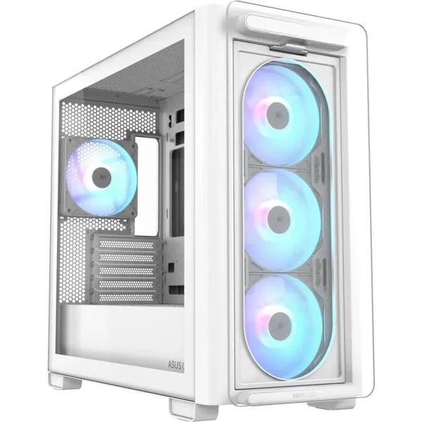 Carcasă PC ASUS A23 PLUS Mid Tower ARGB Alb