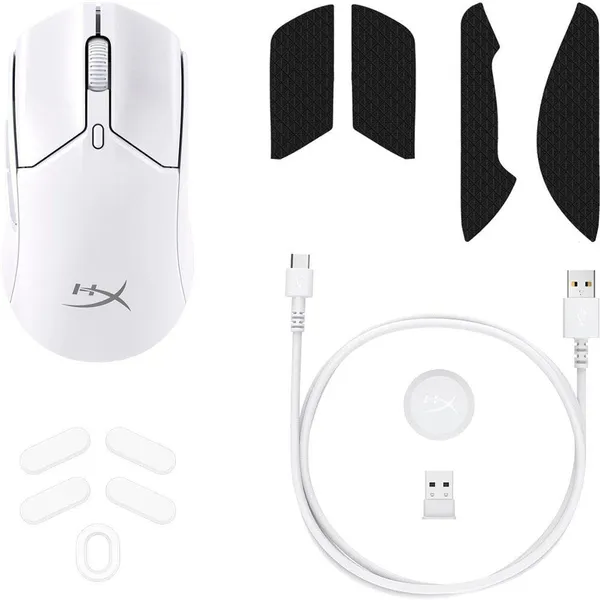 Mouse HYPERX Pulsefire Haste Core 2 Wireless 12000 DPI Alb - imagine 5