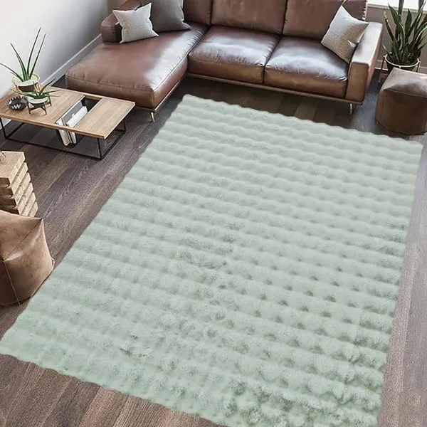 Covor PAOPAO 80x150 cm Gri Poliester