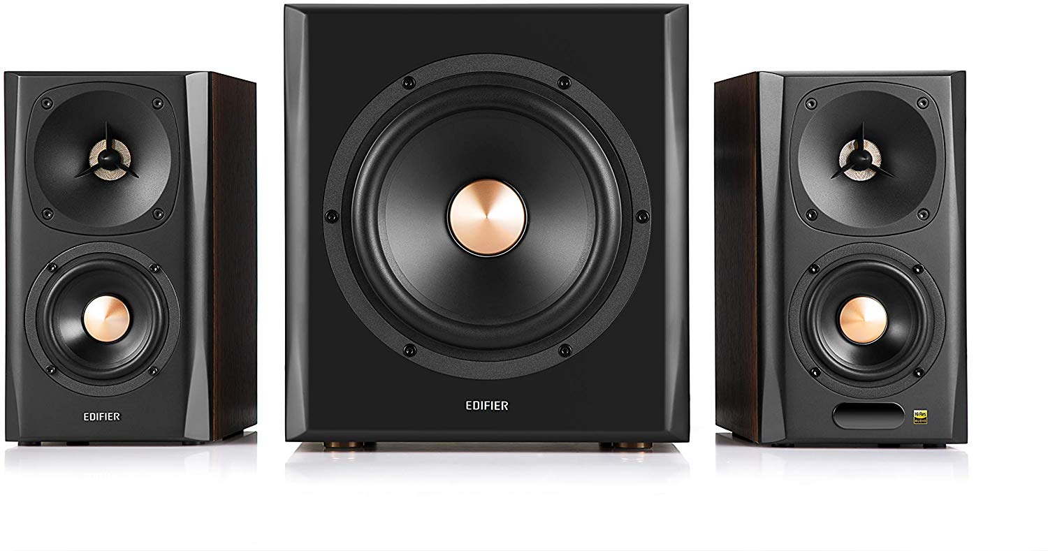 Sistem Boxe EDIFIER S360DB 2.1 155W RMS Bluetooth Brown - imagine 3