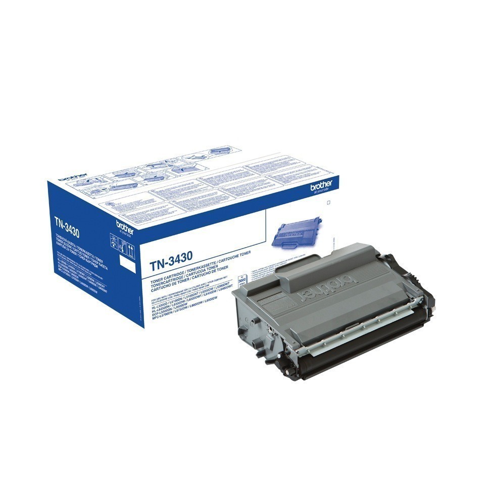 Toner BROTHER TN3430 Black 3000 pagini