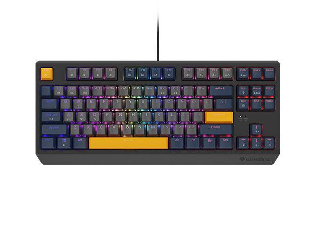 Tastatură Gaming Mecanică GENESIS Thor 230 TKL RGB Naval Blue