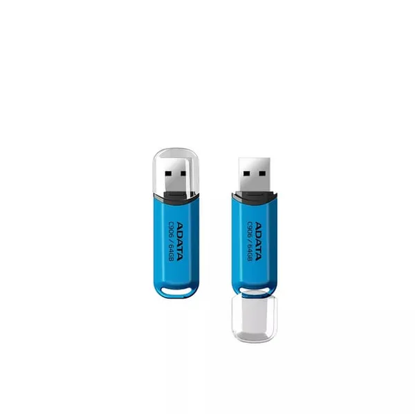 Memorie USB ADATA C906 64GB USB 2.0 Albastru - imagine 2