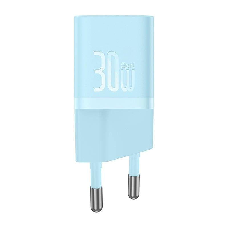 Încărcător Rețea BASEUS Mini GaN5 30W USB-C Albastru CCGN070603