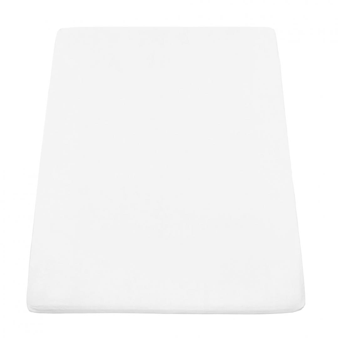 Cearceaf Pat cu Elastic 140x200 cm Alb - imagine 2