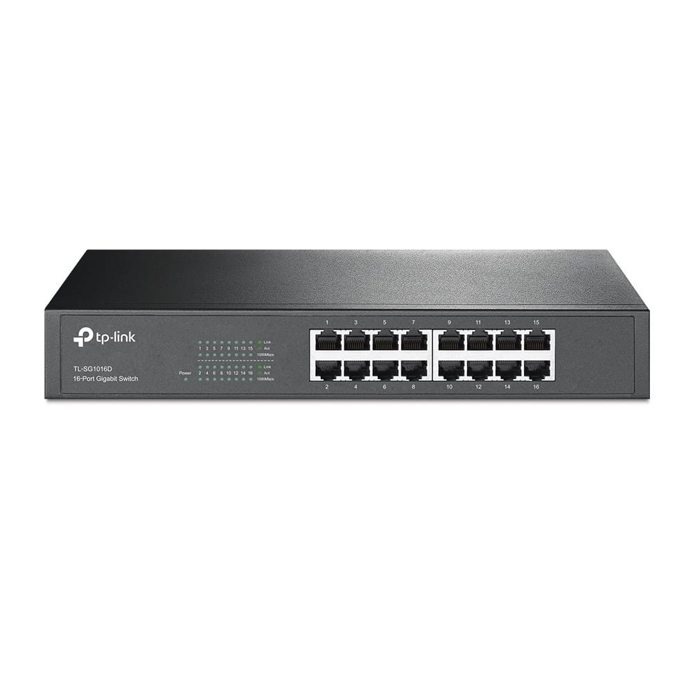 Switch TP-LINK TL-SG1016D 16 Port 10/100/1000 Mbps