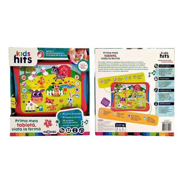 Jucărie Interactivă KIDS HITS Prima Mea Tabletă Viața la Fermă - imagine 13