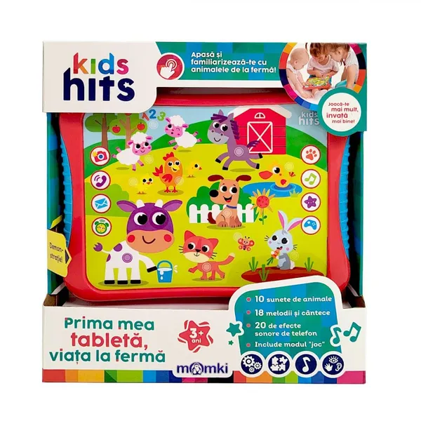 Jucărie Interactivă KIDS HITS Prima Mea Tabletă Viața la Fermă - imagine 14