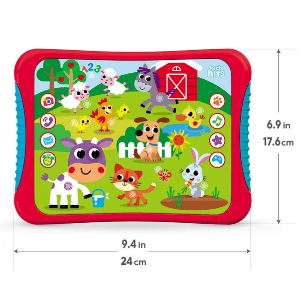 Jucărie Interactivă KIDS HITS Prima Mea Tabletă Viața la Fermă - imagine 2