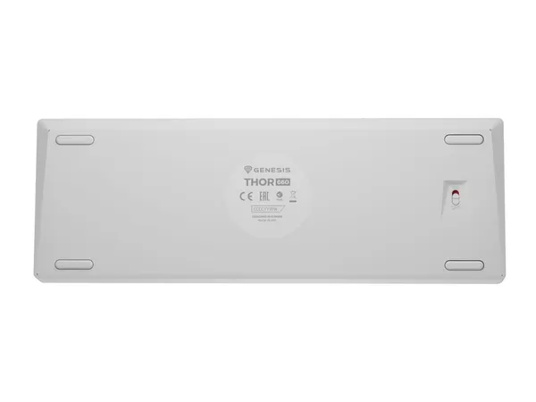 Tastatură GENESIS Thor 660 G2 Wireless Mecanică RGB Alb - imagine 3