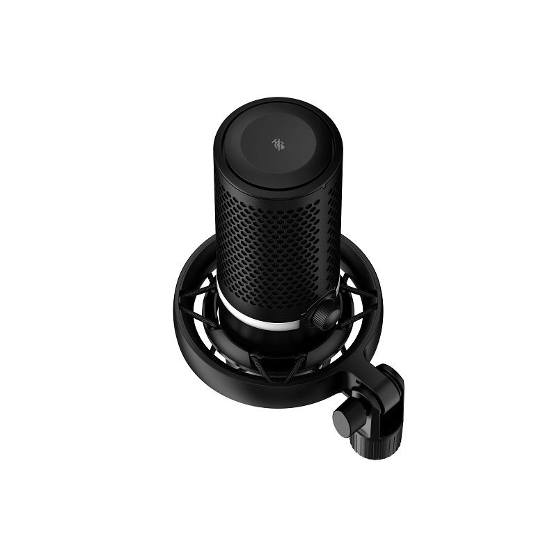 Microfon HP HyperX DuoCast Cardioid RGB USB Negru - imagine 2