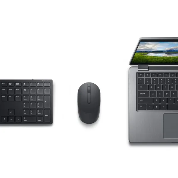 Kit Tastatură și Mouse DELL Premier KM5221W Wireless Negru - imagine 10