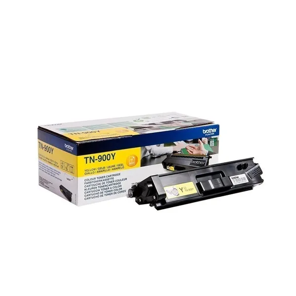 Toner Original BROTHER TN900Y Galben 6000 Pagini
