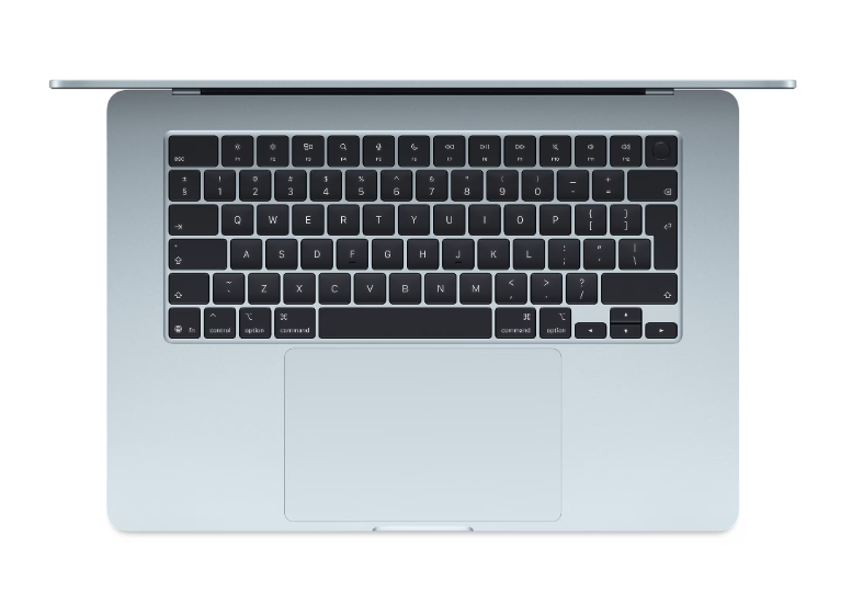 Laptop APPLE MacBook Air 15.3" M4 24GB 512GB Sky Blue 2025 - imagine 2