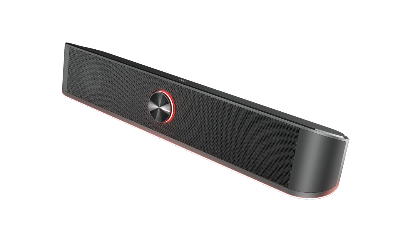 Soundbar TRUST GXT 619 Thorne RGB 12W USB Negru TR-24007 - imagine 3