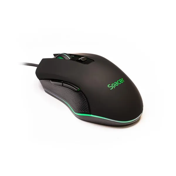 Mouse Gaming SPACER SP-GM-01 USB Negru 7200 DPI - imagine 5