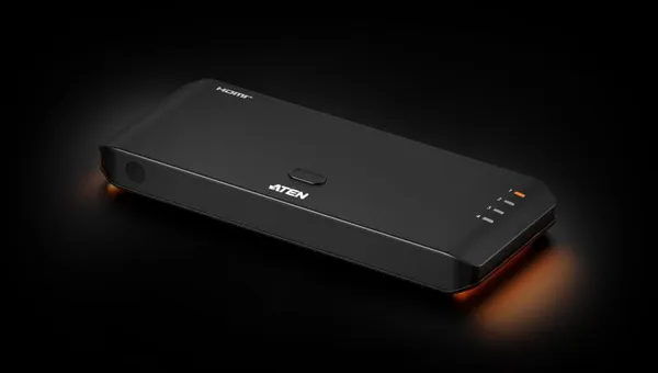 Switch HDMI ATEN VS4841-AT True 4K 4 Porturi Negru