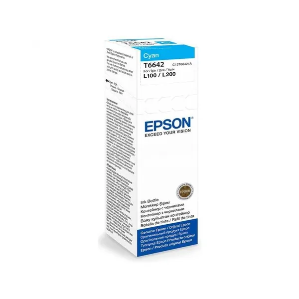 Cartuș Cerneală EPSON T6642 Cyan 70ml CISS - imagine 2