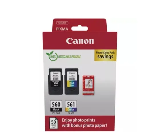Pachet Cartuse CANON PG-560/CL-561 Value Pack Original