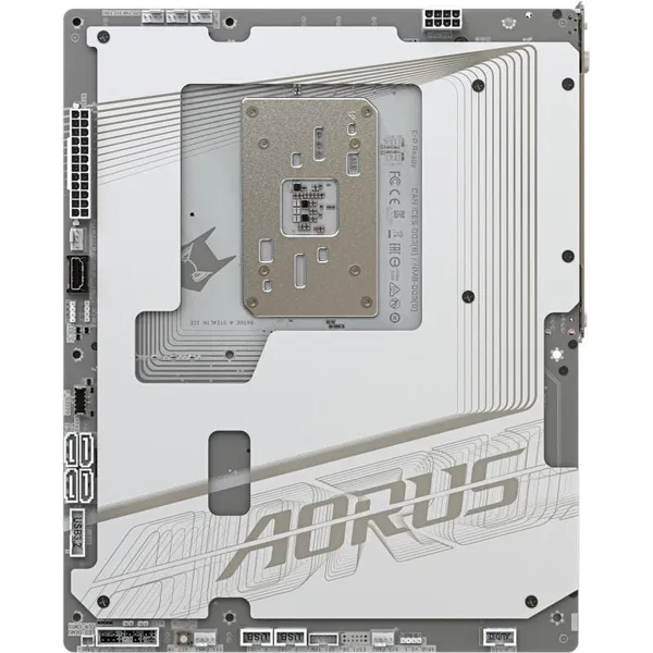 Placă de bază GIGABYTE B650E AORUS STEALTH ICE AM5 Alb - imagine 5