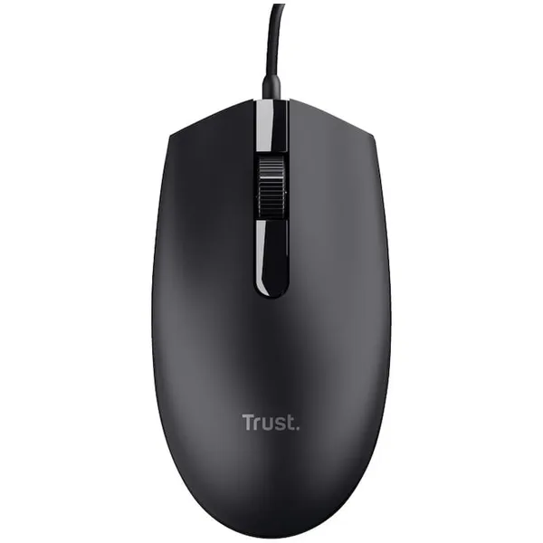 Mouse TRUST Basi Cu Fir Negru TR-24271 - imagine 2