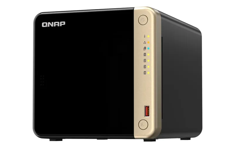 NAS QNAP TS-464-8G 4 Bay Intel Celeron N5095 8GB DDR4 - imagine 3