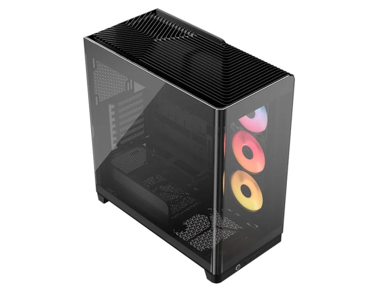 Carcasă PC CORSAIR 4500X ARGB Panoramic Mid-Tower Negru