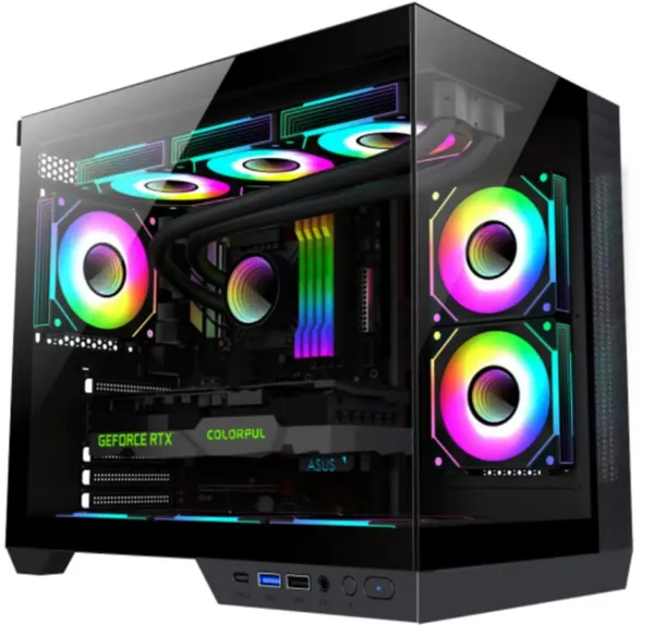 Carcasă Gaming SERIOUX Shadow Middle Tower ARGB