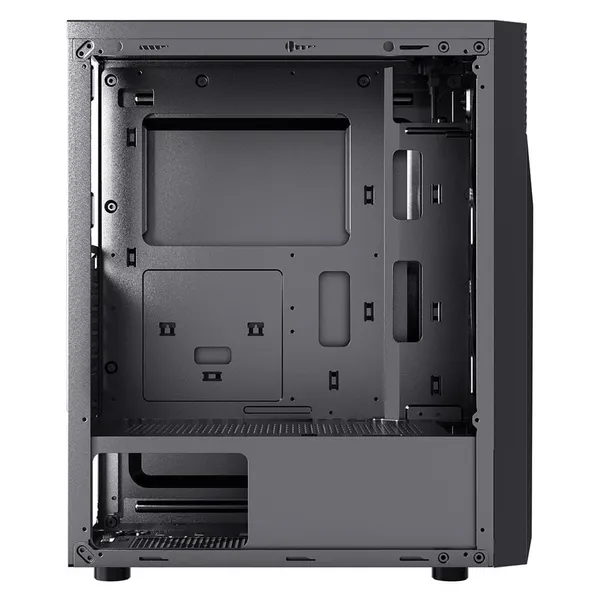 Carcasă PC SPACER WARRIOR Mid Tower Negru ATX - imagine 5