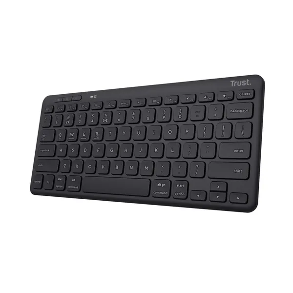 Tastatură TRUST Lyra Compact Wireless Negru TR-24707 - imagine 2