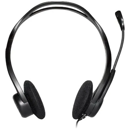 Casti PC LOGITECH PC 960 USB Negru 981-000100 - imagine 2