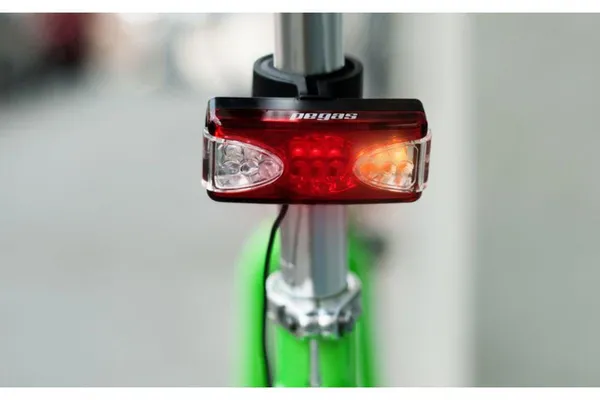 Semnalizator PEGAS F21-BCS-B cu Sonerie 9 LED Negru - imagine 3