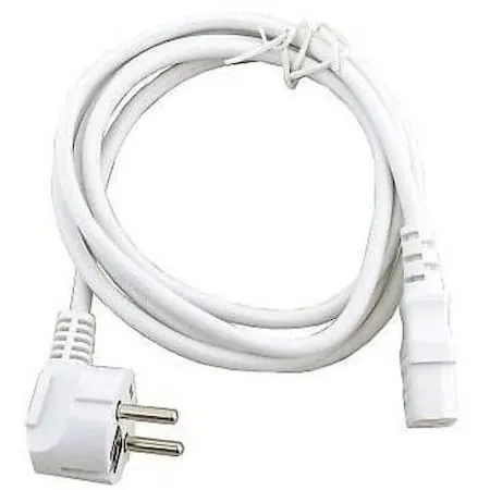 Cablu Alimentare GEMBIRD PC-186W-VDE 1.8m Schuko C13 10A Alb