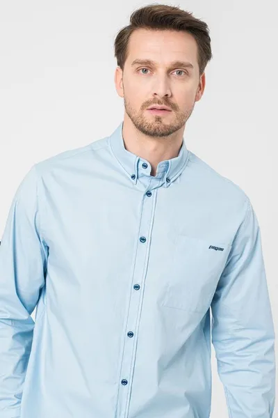 Cămașă Casual Bărbați Light Blue XL - imagine 6