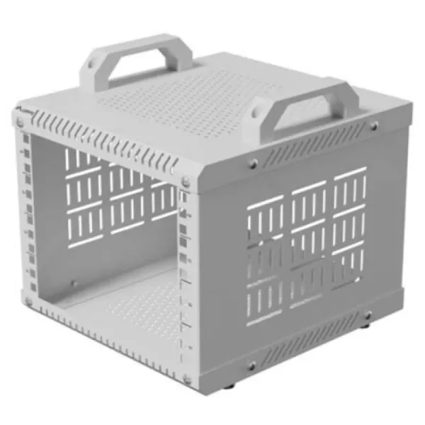 Rack Deschis LANBERG 10 inci 4U 280x300 Oțel Laminat la Rece Gri
