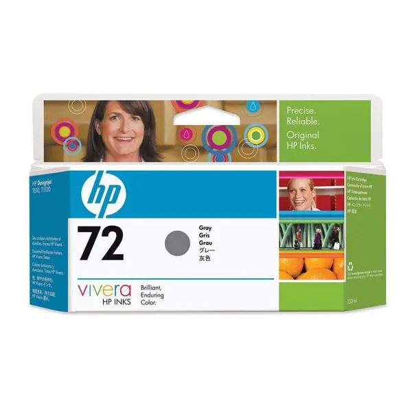 Cartuș Cerneală HP C9374A Gri 130 ml Original - imagine 2