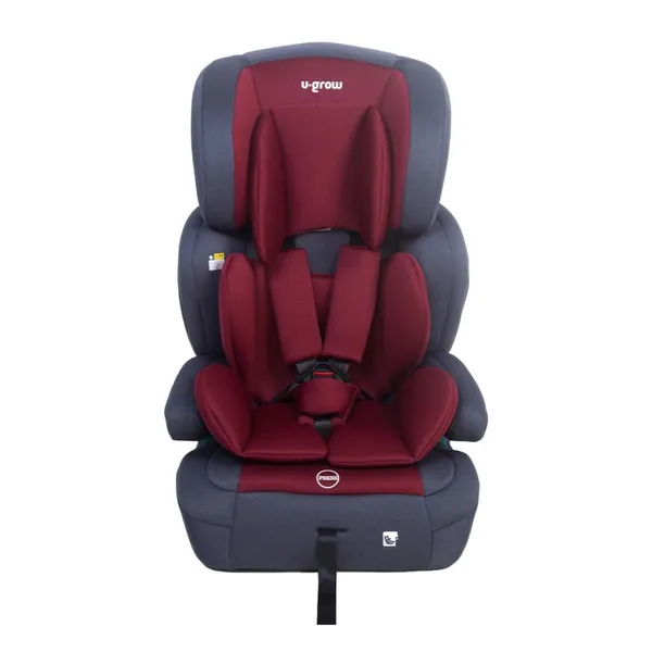 Scaun auto U-GROW 76-150cm R129 Isofix Roșu