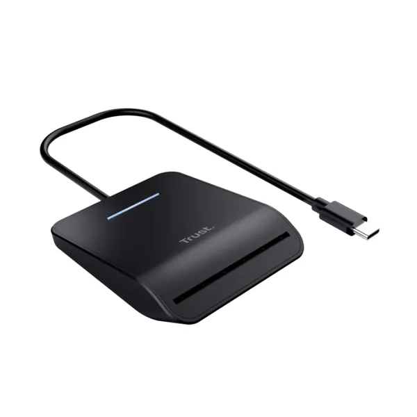 Cititor Smartcard TRUST Primo USB-C 2.0 Negru TR-26061