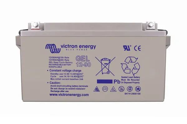 Acumulator Deep Cycle GEL VICTRON ENERGY 12V 90Ah BAT412800104 - imagine 2