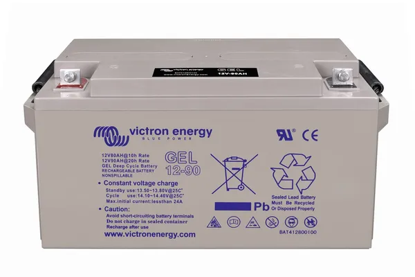 Acumulator Deep Cycle GEL VICTRON ENERGY 12V 90Ah BAT412800104 - imagine 3